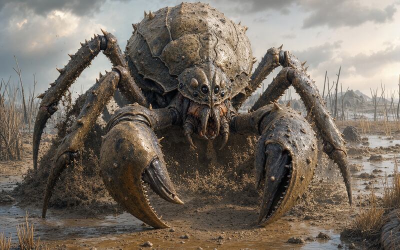 Arachas — 3D animák ilustrace