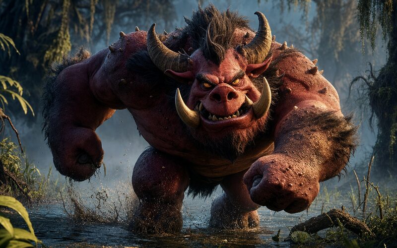 Chort — 3D animák ilustrace