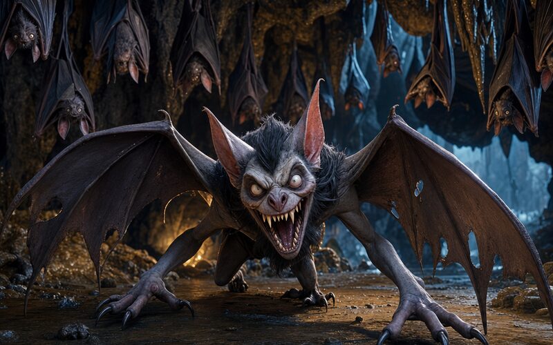Fleder — 3D animák ilustrace