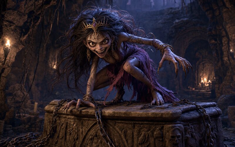 Striga — 3D animák ilustrace