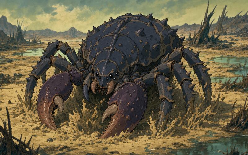 Arachas — 2D animák ilustrace