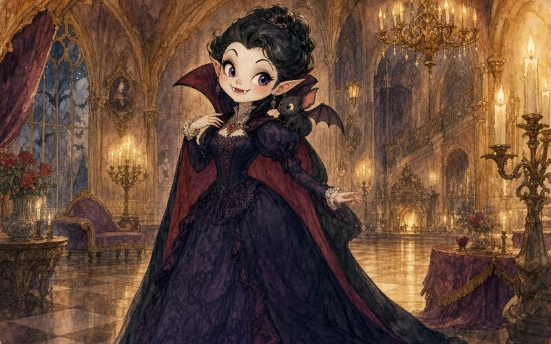 Alp — Pohádková ilustrace