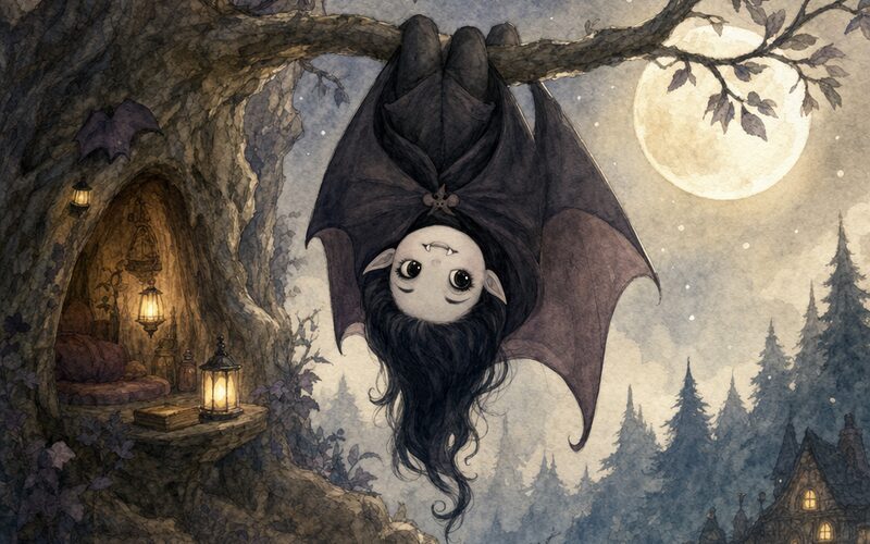 Bruxa — Pohádková ilustrace