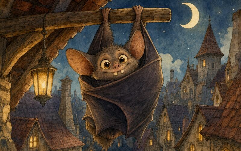 Katakán — Pohádková ilustrace