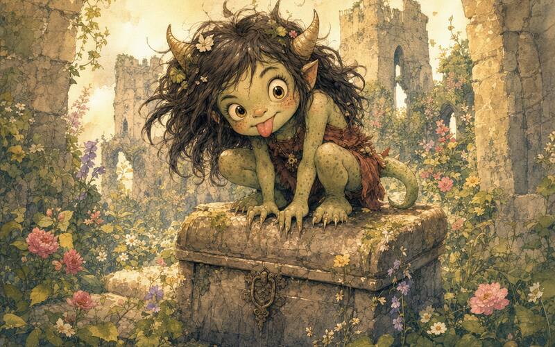 Striga — Pohádková ilustrace