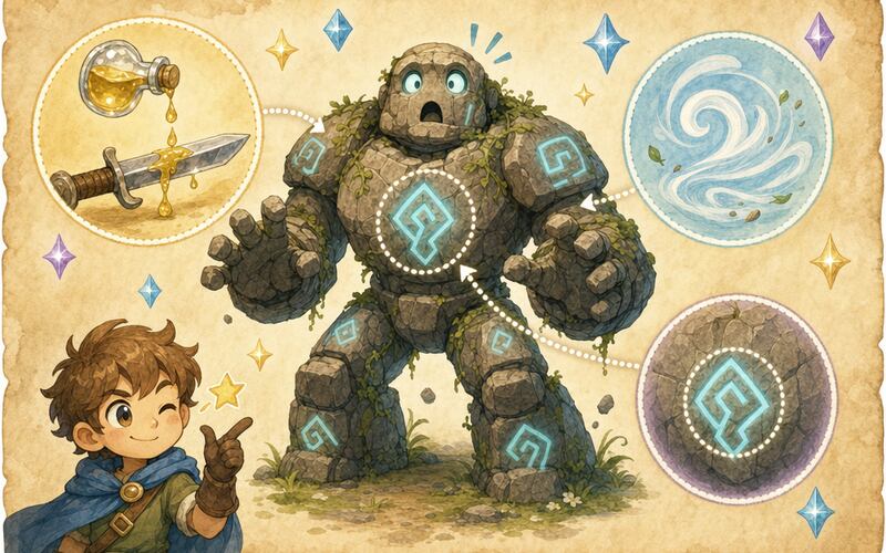 Golem — pohádkový obrázkový návod