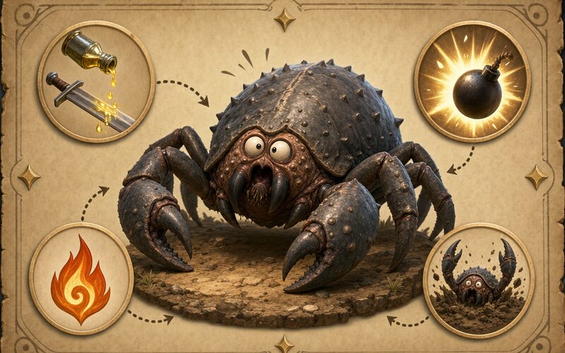 Arachas — schéma z lovcova kodexu